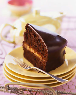 What is a simple homemade chocolate cake recipe?